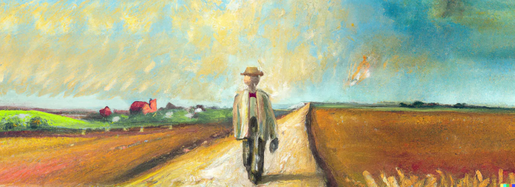 Dall-e walking